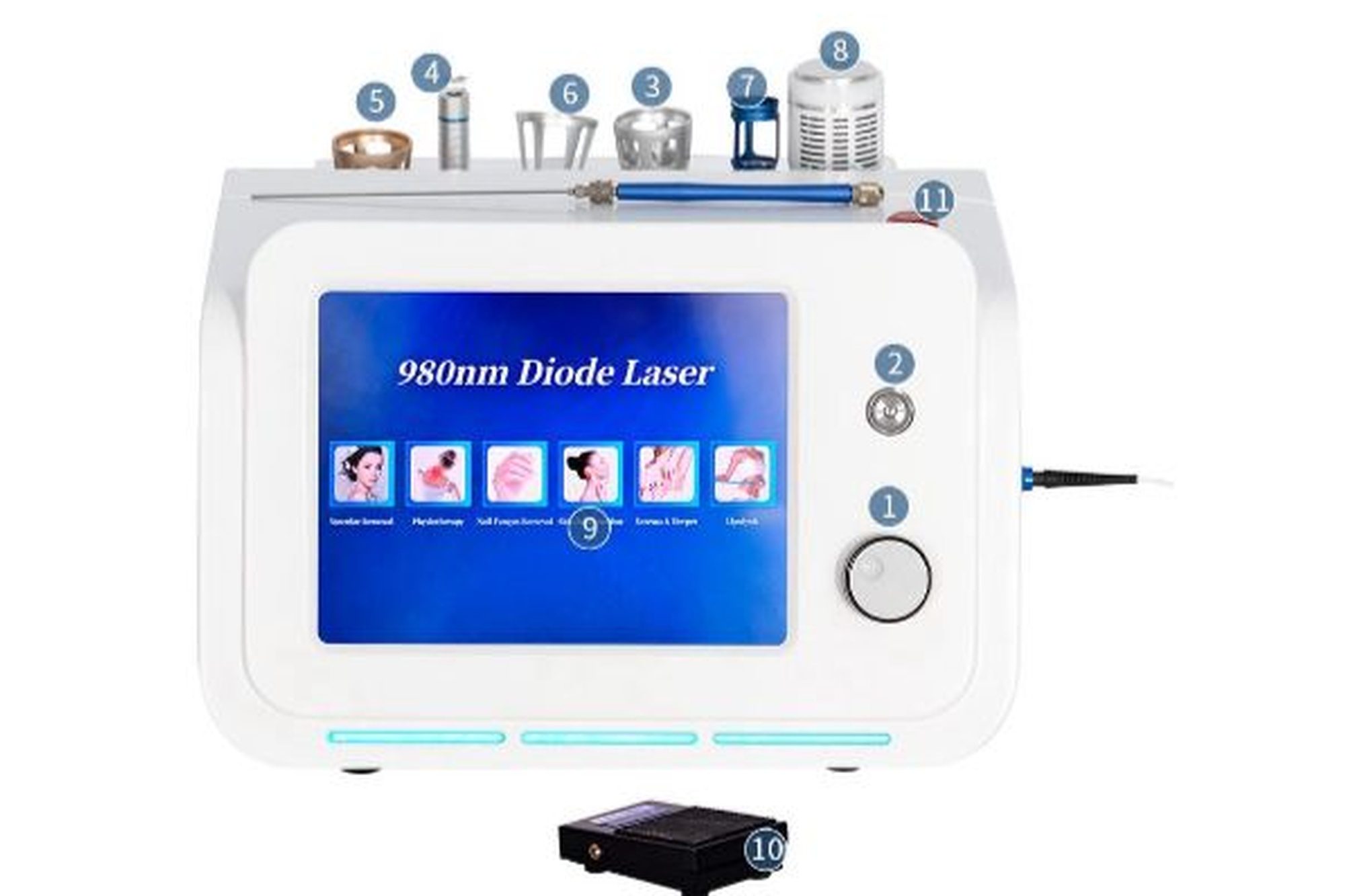 6 IN 1 980nm Diode Laser